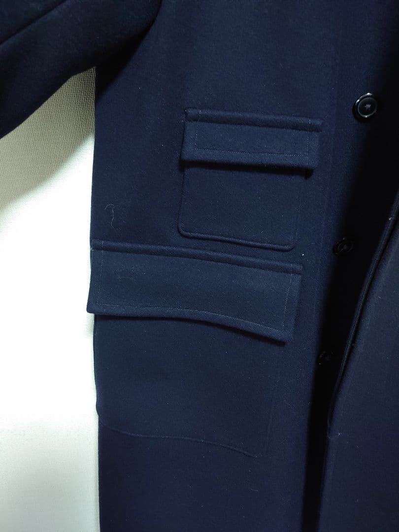 kaptain sunshineトラベラーコートネイビー38