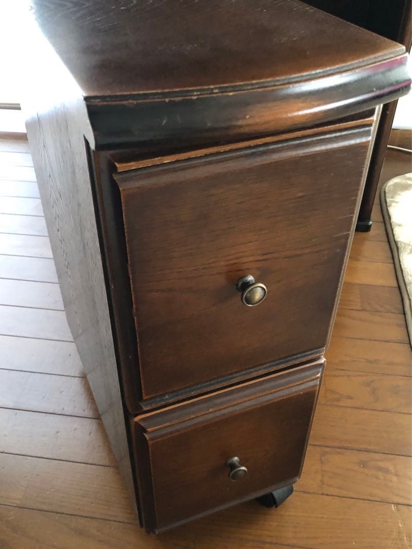 【3点セットの1 デスクミラー】アトランタ家具/ドレッサー/アンティーク