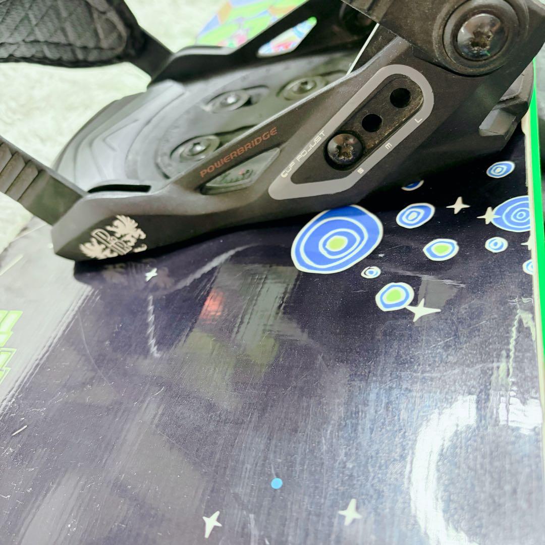 美品　サロモン　スノーボード　セット　ジュニア　ヘッド　ビンディング　115