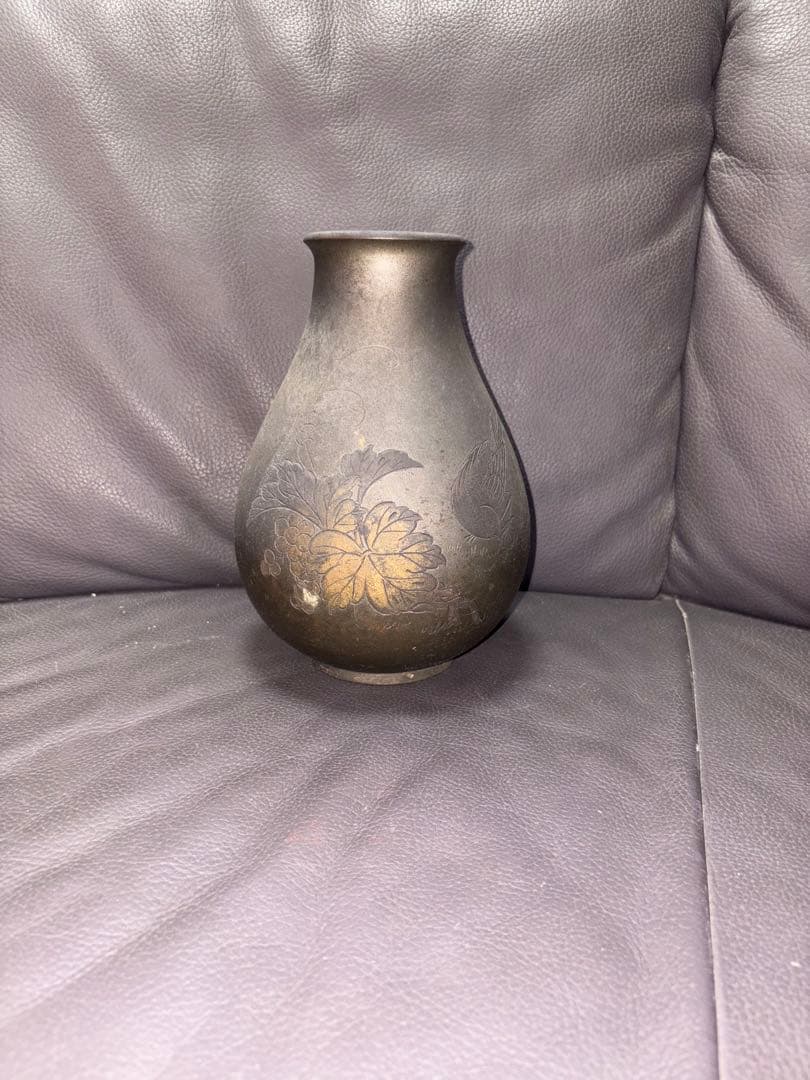 置物　花瓶　鳥