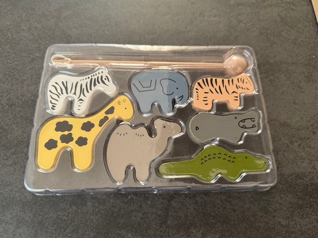 エド・インター 森のあそび箱　木製 知育玩具 数字ビーズ遊び　限定パステルカラー