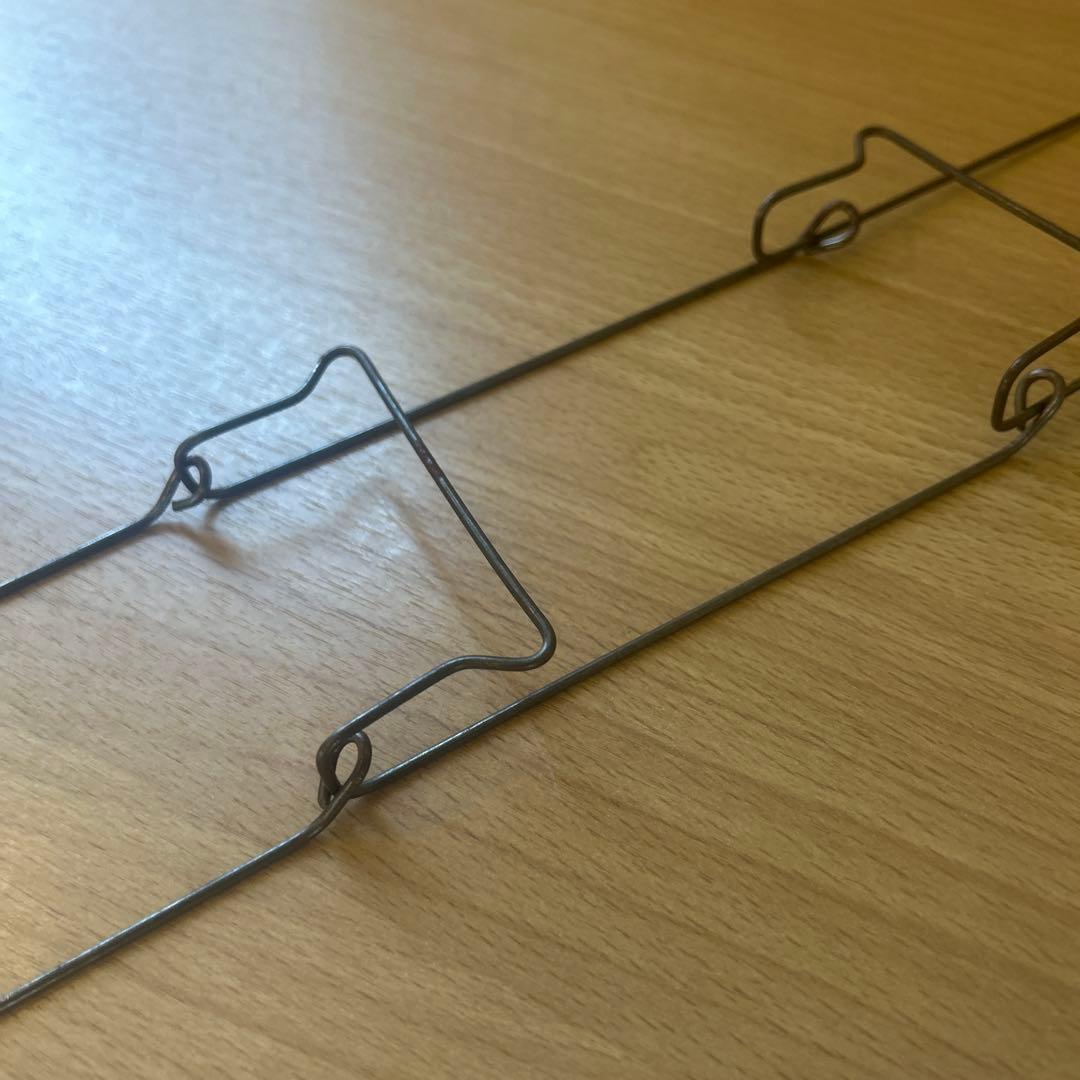 猿山修　カードホルダー　ワイヤー　アイアンホルダー　ポストカードラック　シェルフ
