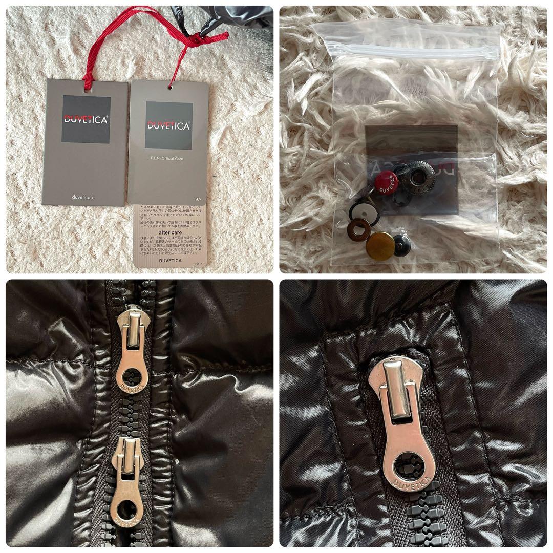 デュベティカ ロングダウンコート アライア フード ファー 40サイズ