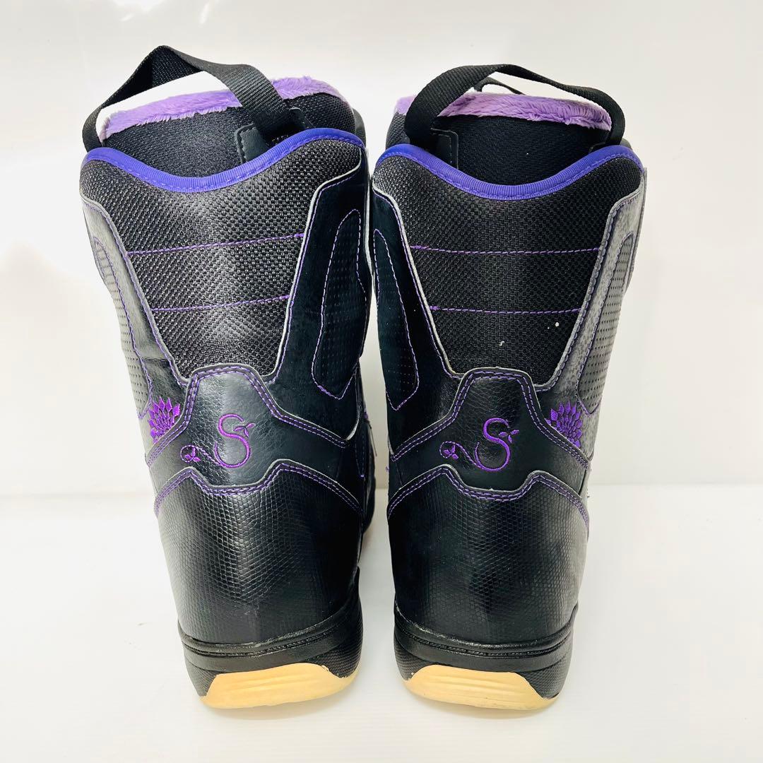 女性用　サロモン　スノボ　スノーボード　3点セット　リズム　レディース　25.5