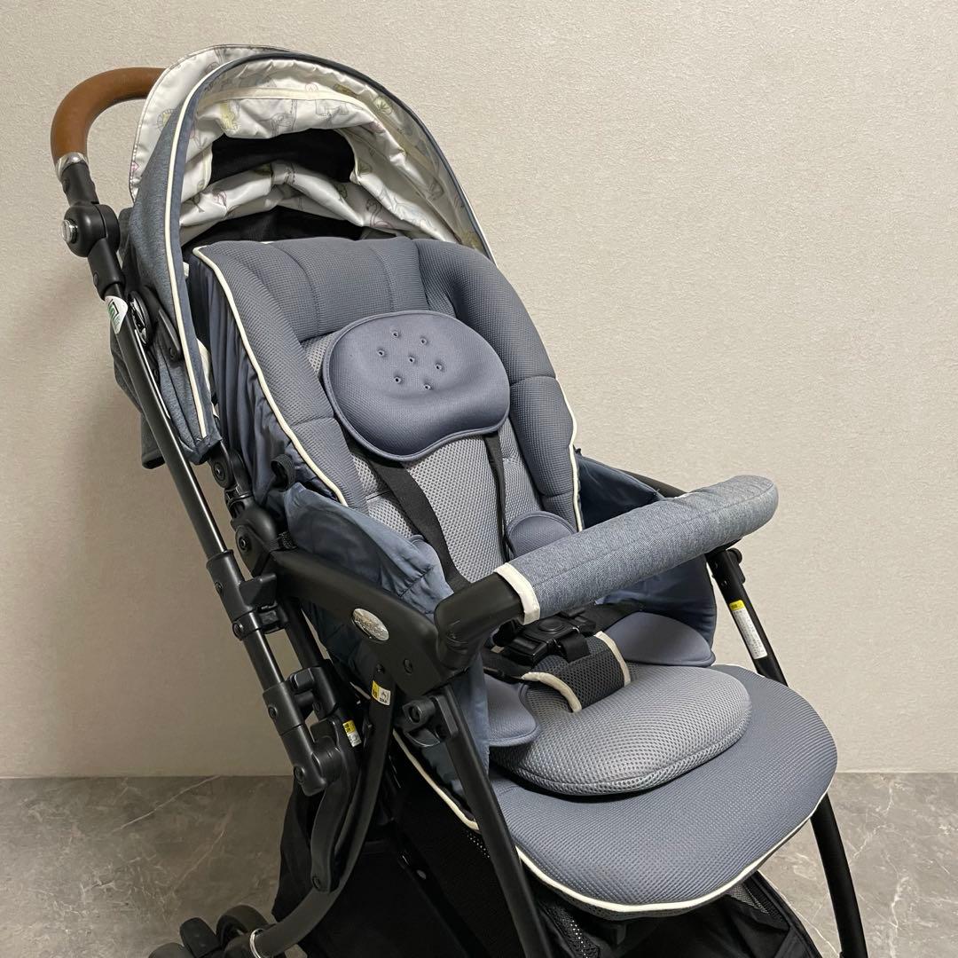 Aprica アップリカ ラクーナビッテクッション レザーハンドル　アニマル柄