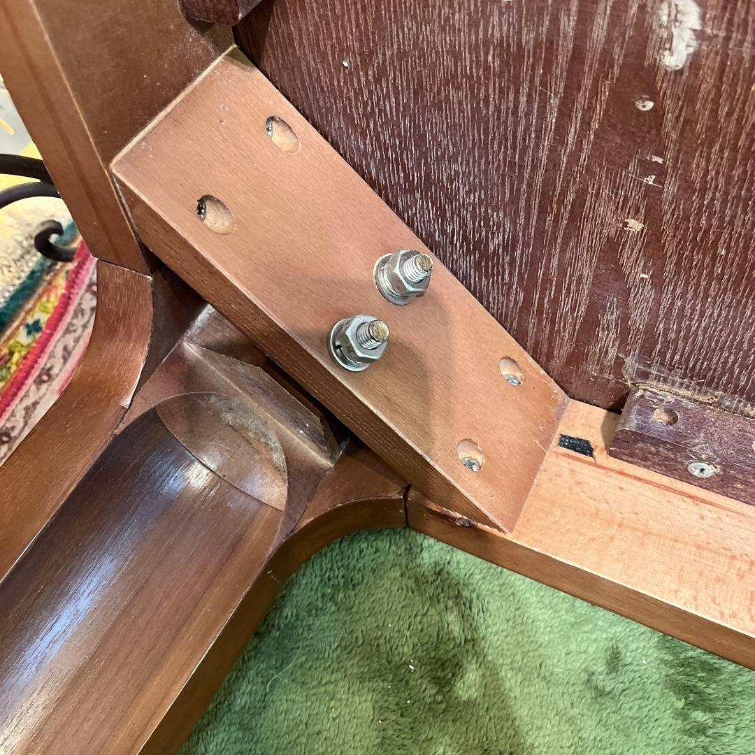 ヴィンテージ IDC OTSUKA ウォールナット材　ダイニングテーブル