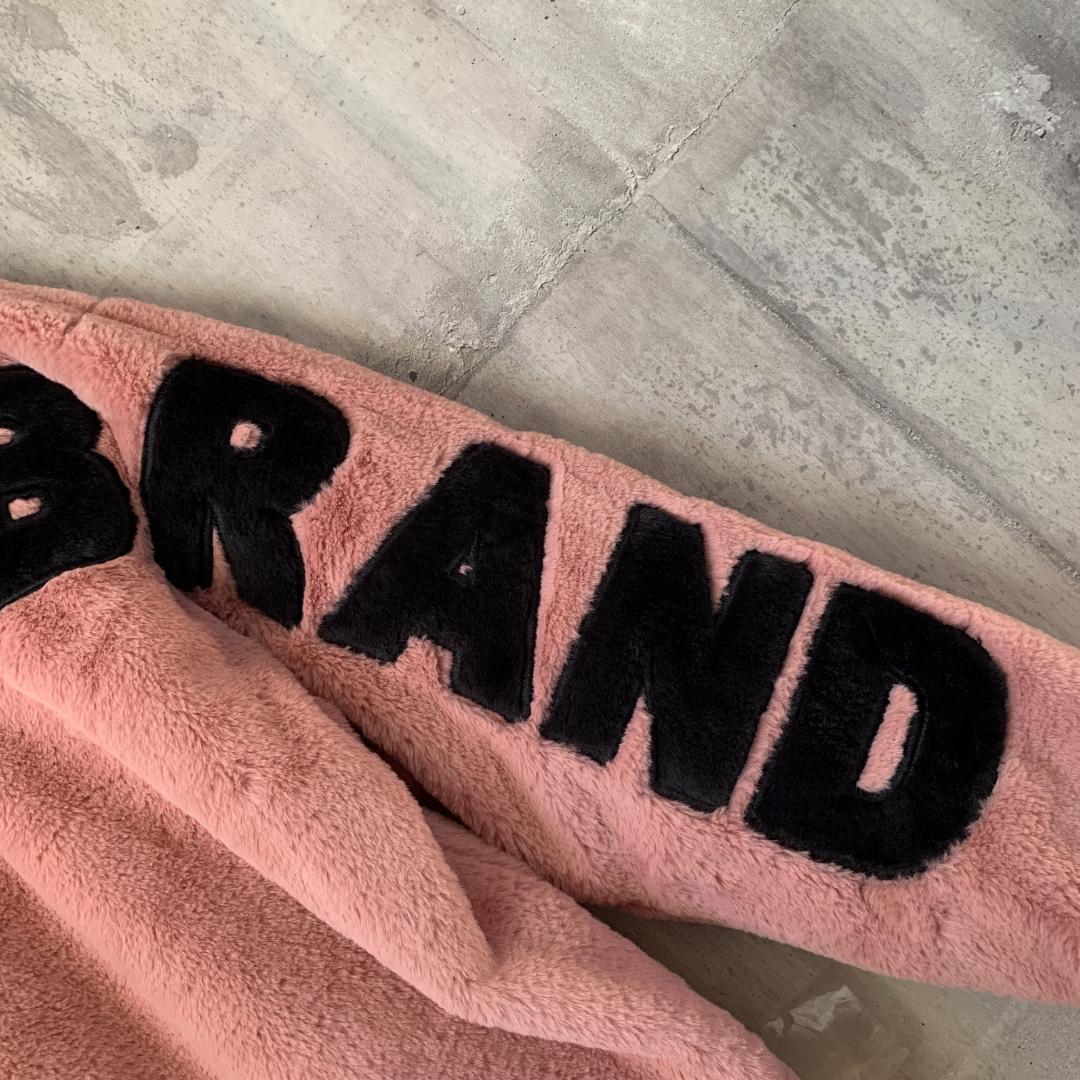 429d 極美品【希少Lサイズ】ガルフィー☆ ふわもこフリースジャケット ピンク