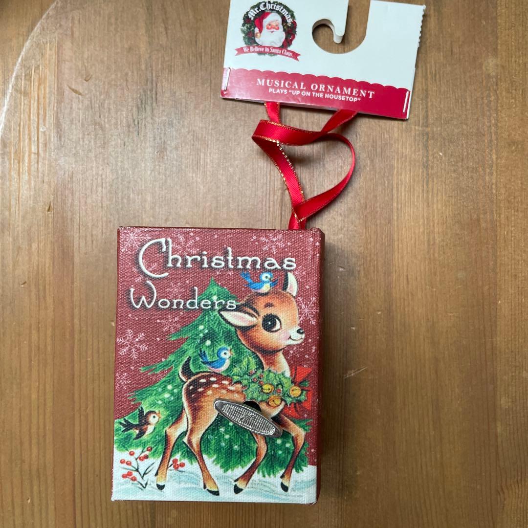 バンビクリスマスオルゴール