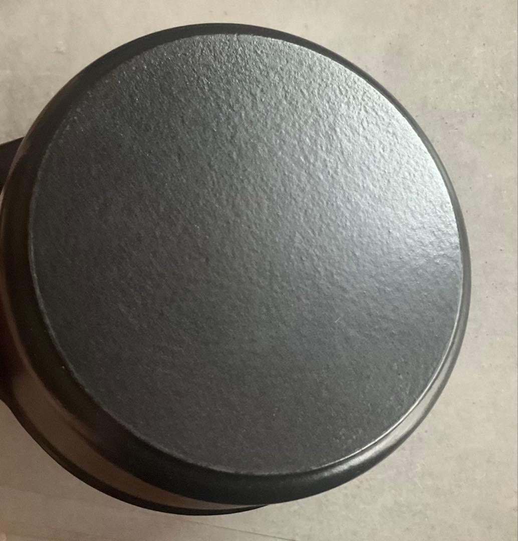 VERMICULAR オーブンポットラウンド　両手鍋 マットブラック　18cm