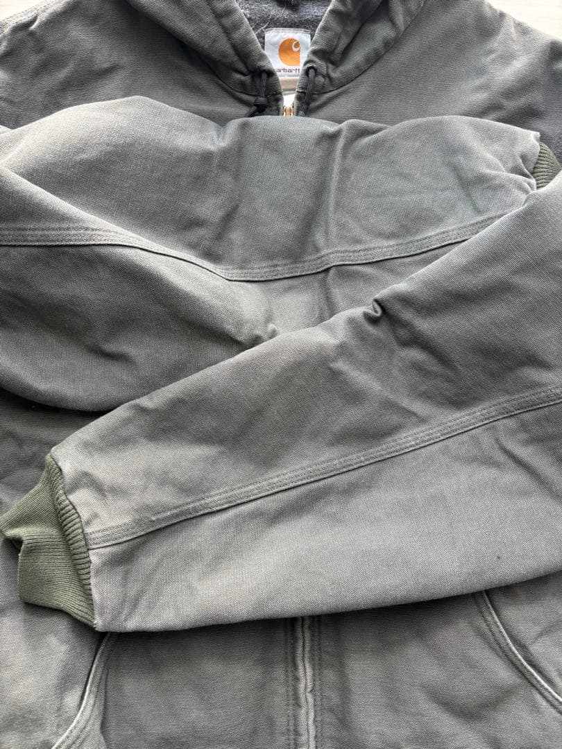 カーハート　アクティブジャケット　ダークグリーン　J158 DGR XL