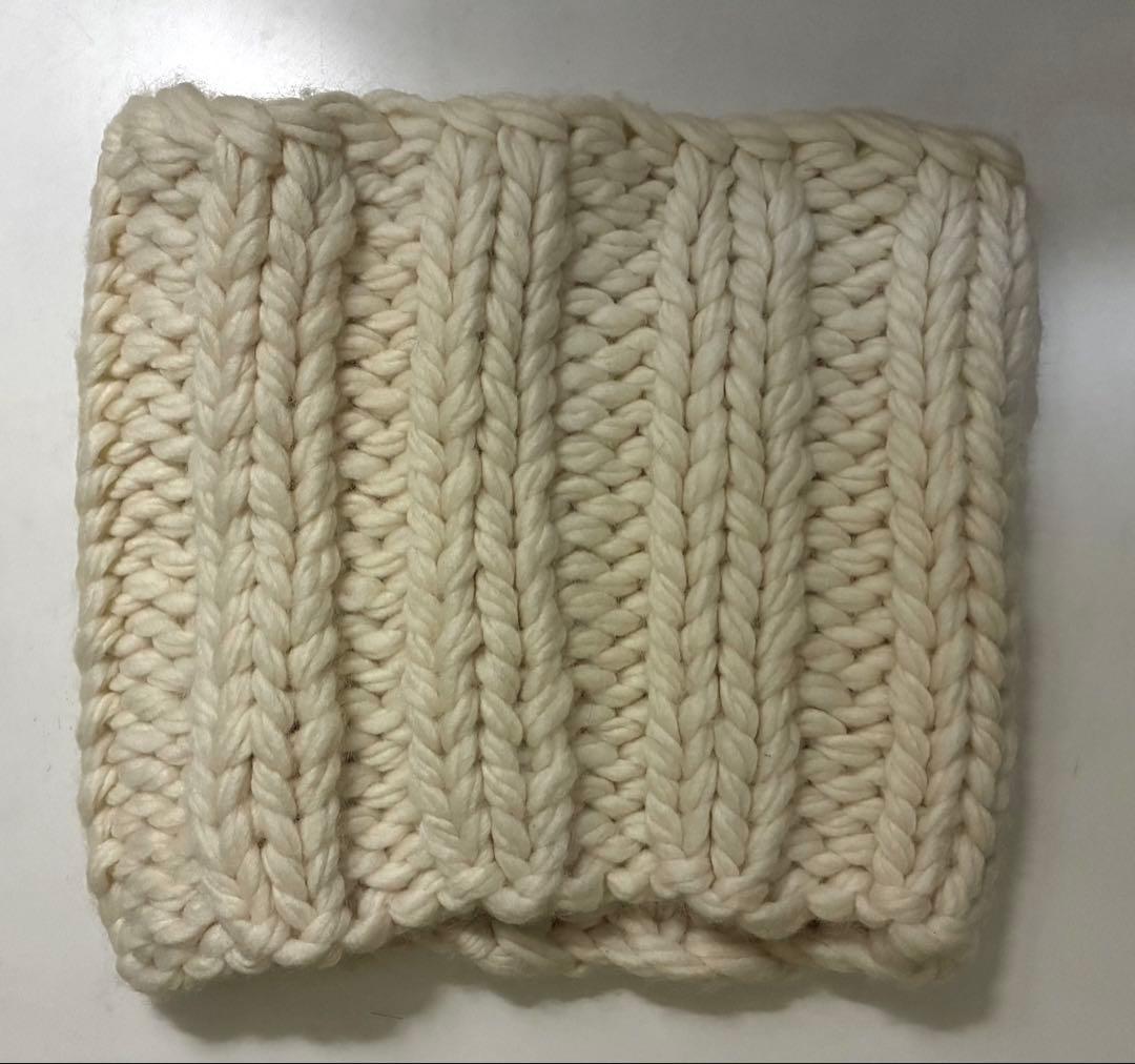 小物 j.w.anderson knitted snood white