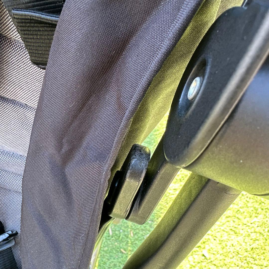 CYBEX リベル ベビーカー 軽量 コンパクト 折り畳み バンパーバー　グレー