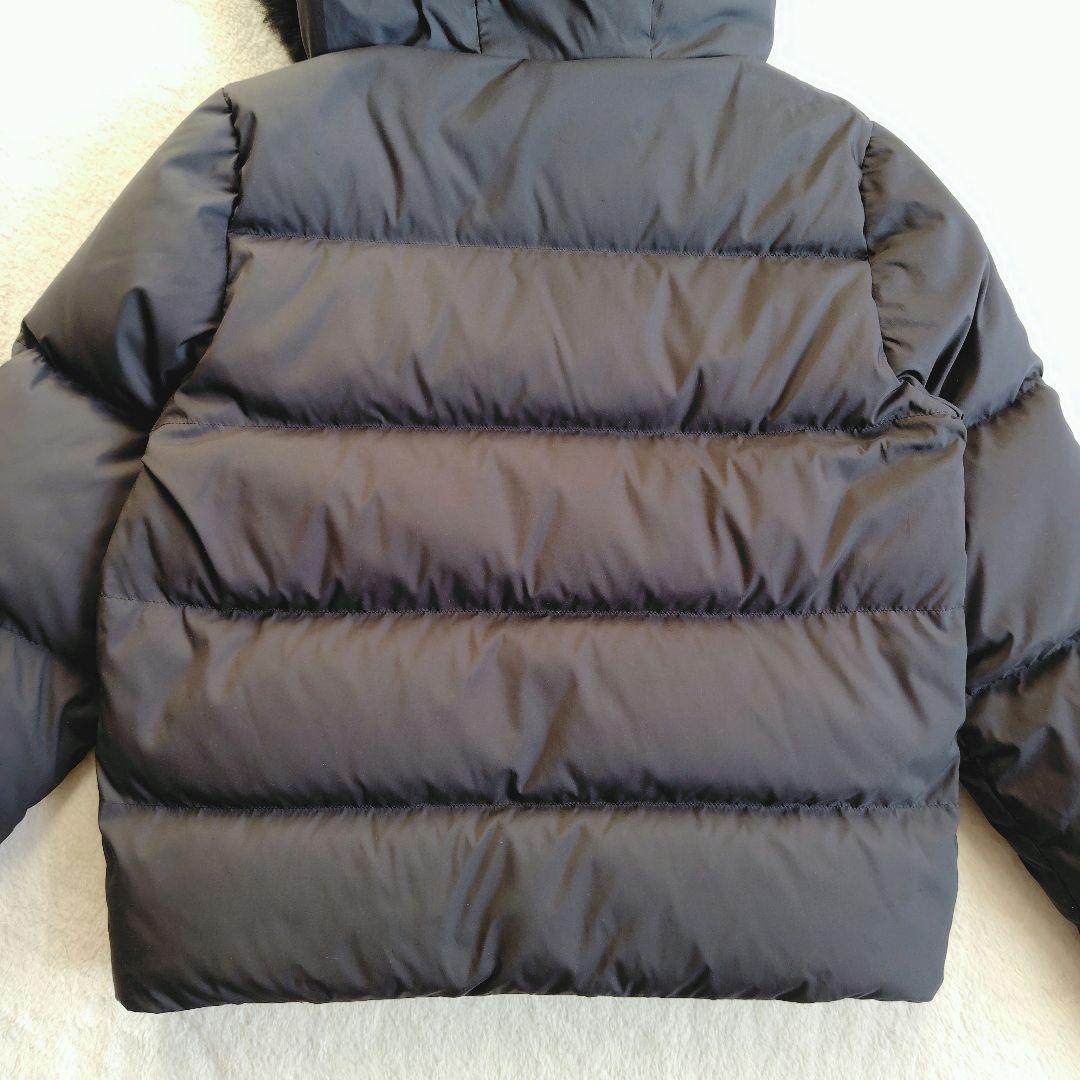 アーバンリサーチ ラビットファー ショートダウン 黒 38 M ジャケット