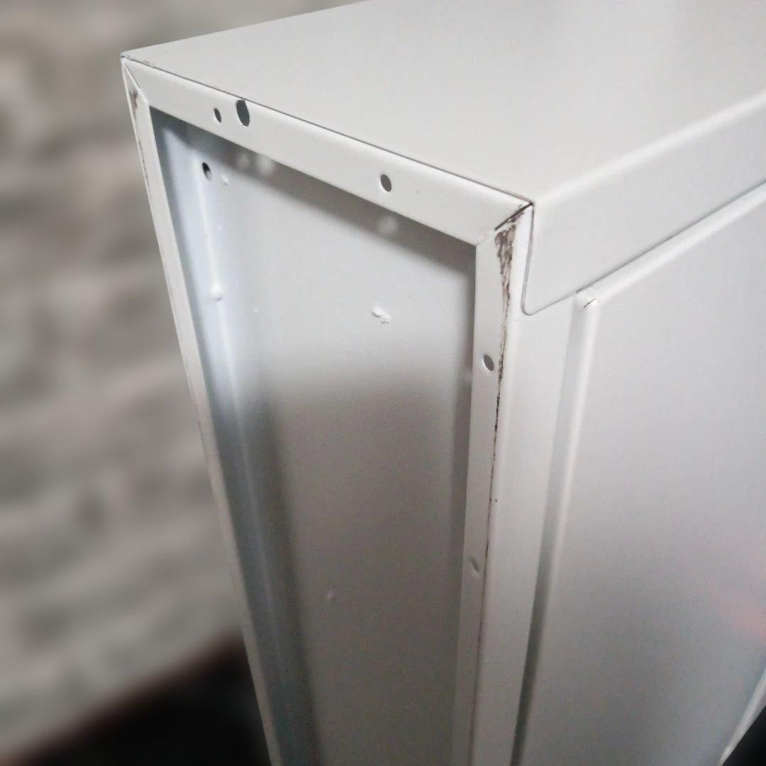 JAVRON シューズラック スリム シューズボックス 靴箱 ホワイト 2段