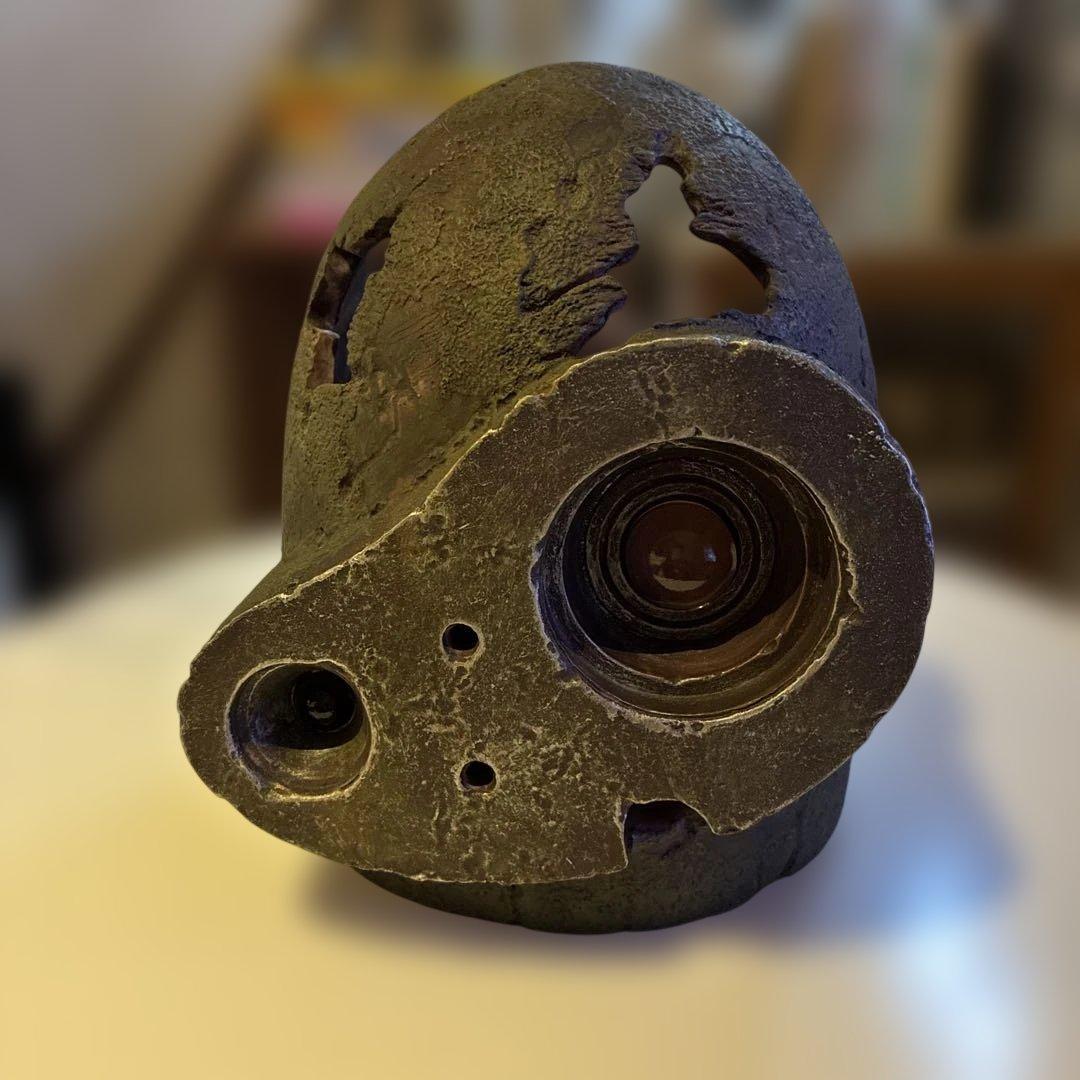 天空の城ラピュタ　ロボット兵　花器