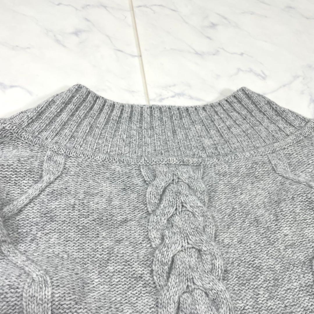 24AW 完売セオリーリュクス HARL MORBI カシミヤ ケーブル編み