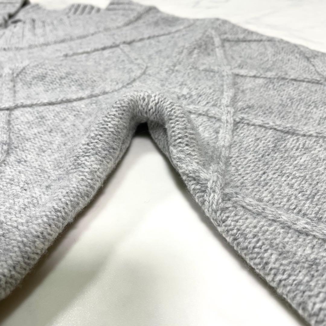 24AW 完売セオリーリュクス HARL MORBI カシミヤ ケーブル編み