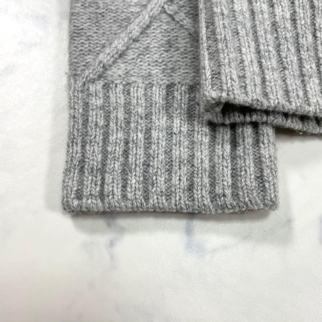 24AW 完売セオリーリュクス HARL MORBI カシミヤ ケーブル編み