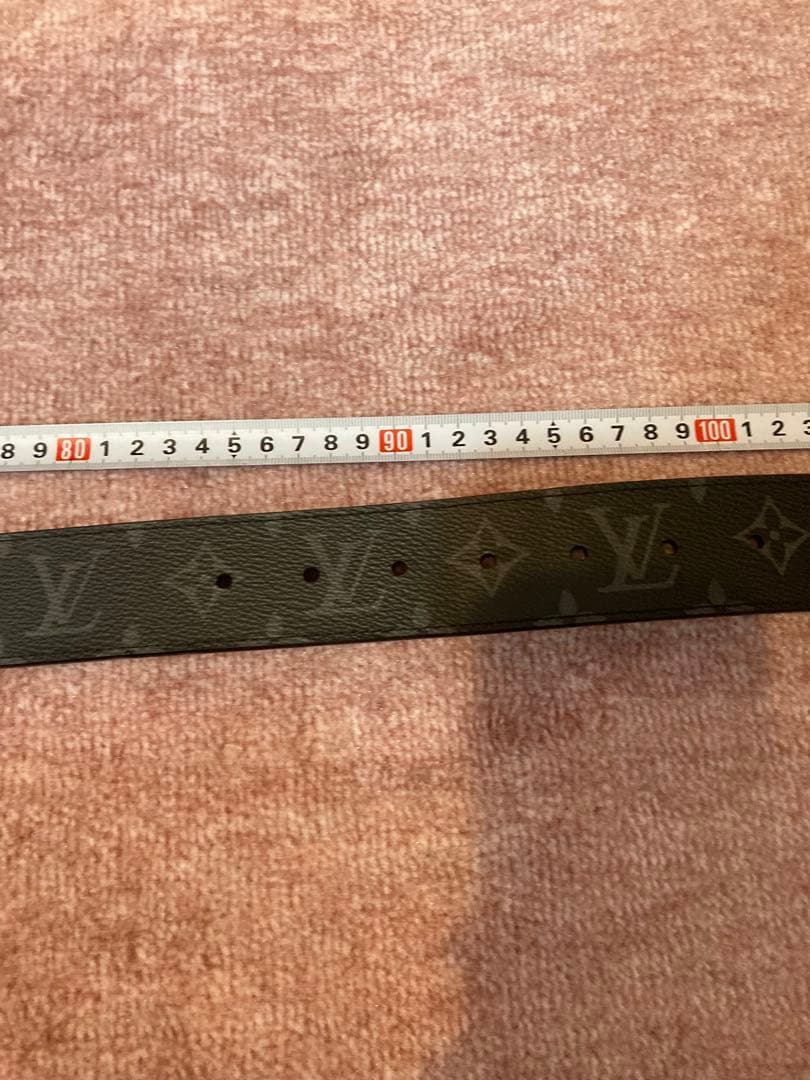 あか　ルイ・ヴィトン モノグラムエクリプス　ベルト