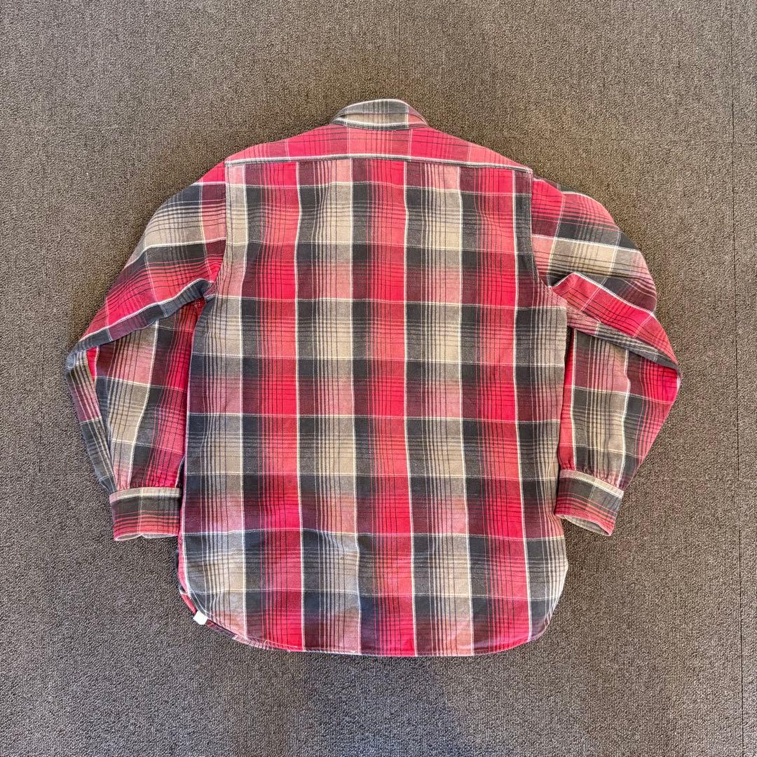 JOE McCOY 8hour UNION SANFORIZEDネルシャツ