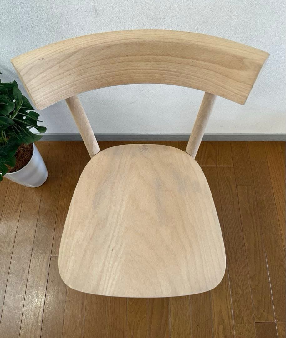 SEMPRE センプレ　カフェチェア MILANO 無塗装　北欧スタイル　モダン