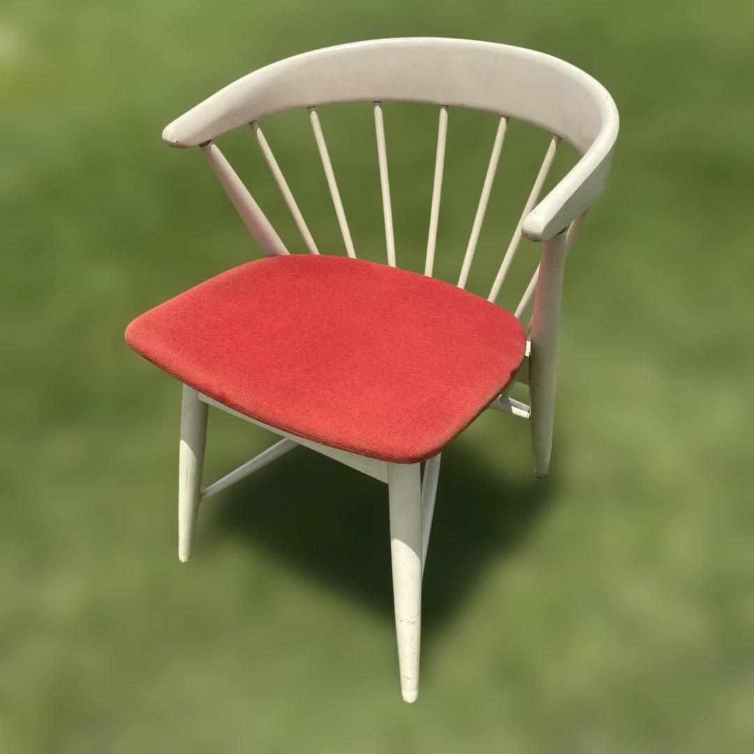 飛騨産業 オールドキツツキ ローガンチェア レッド 赤 レトロ