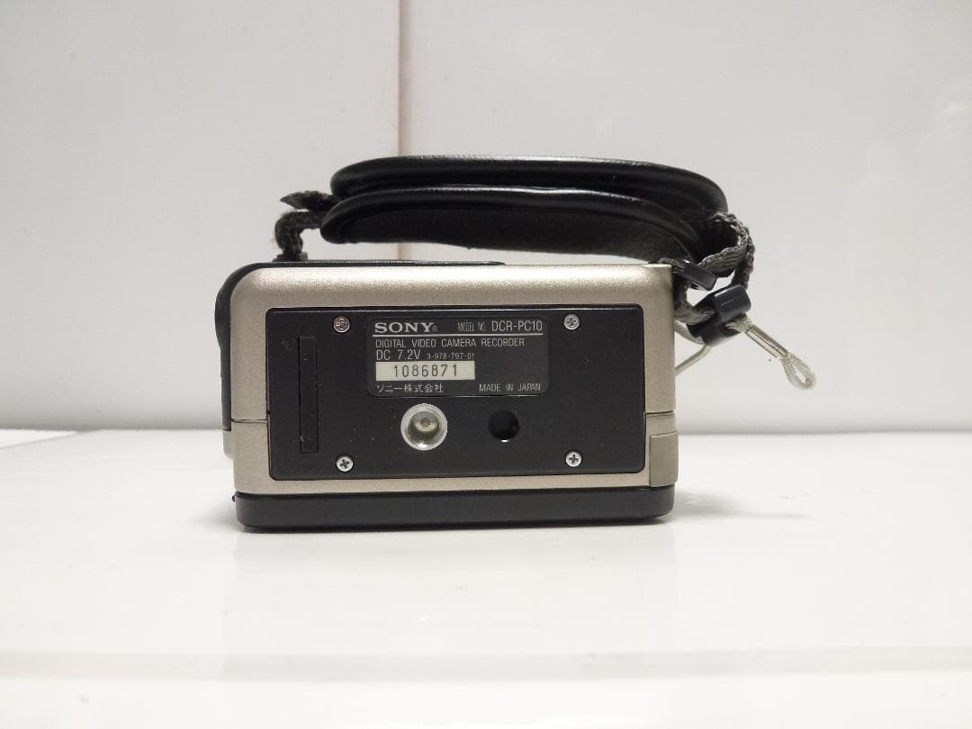 動作品　Mini DV　ソニーデジタルビデオカメラ　SONY DCR-PC10