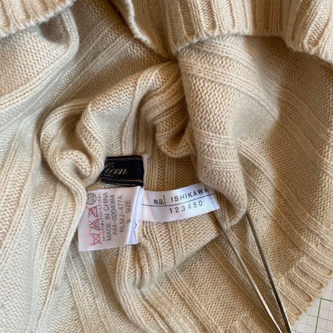 m○○さん専用✿レリアン leilian のカシミヤ混ウールセーター