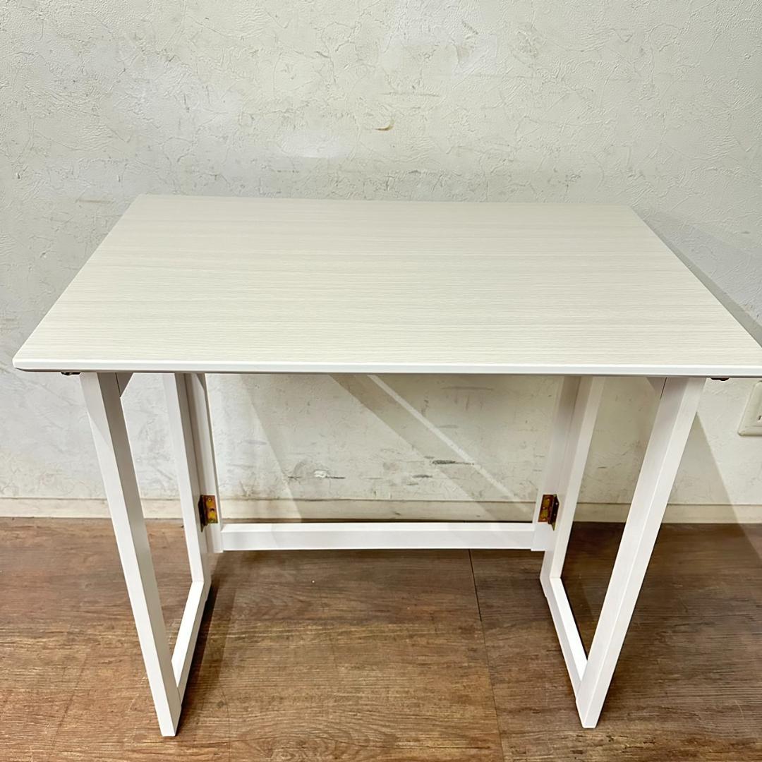 【新品・未使用】 デスク　折りたたみデスク＆チェアー　学習机　2点セット