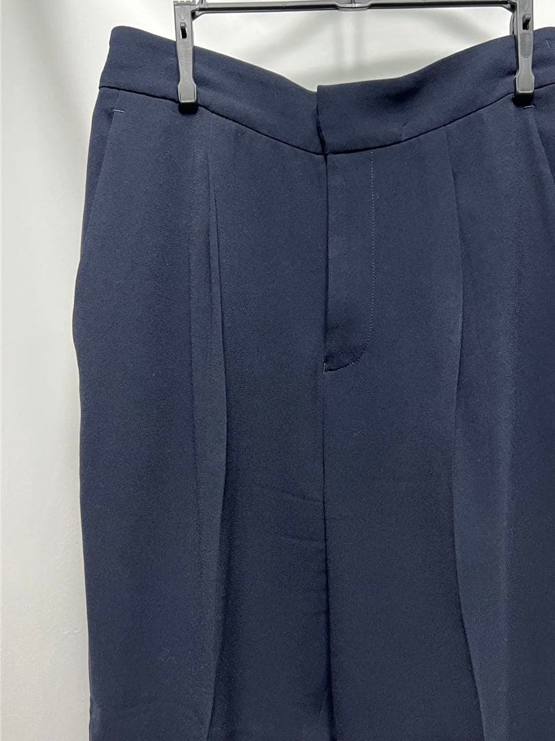 ADAM ET ROPE バックサテンショールカラージャケット パンツ