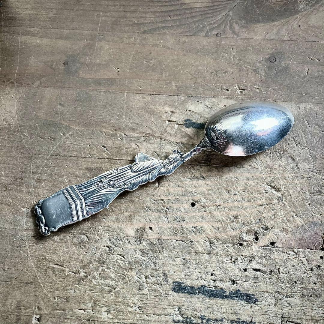 自由の女神　スターリングシルバー　スプーンバングル