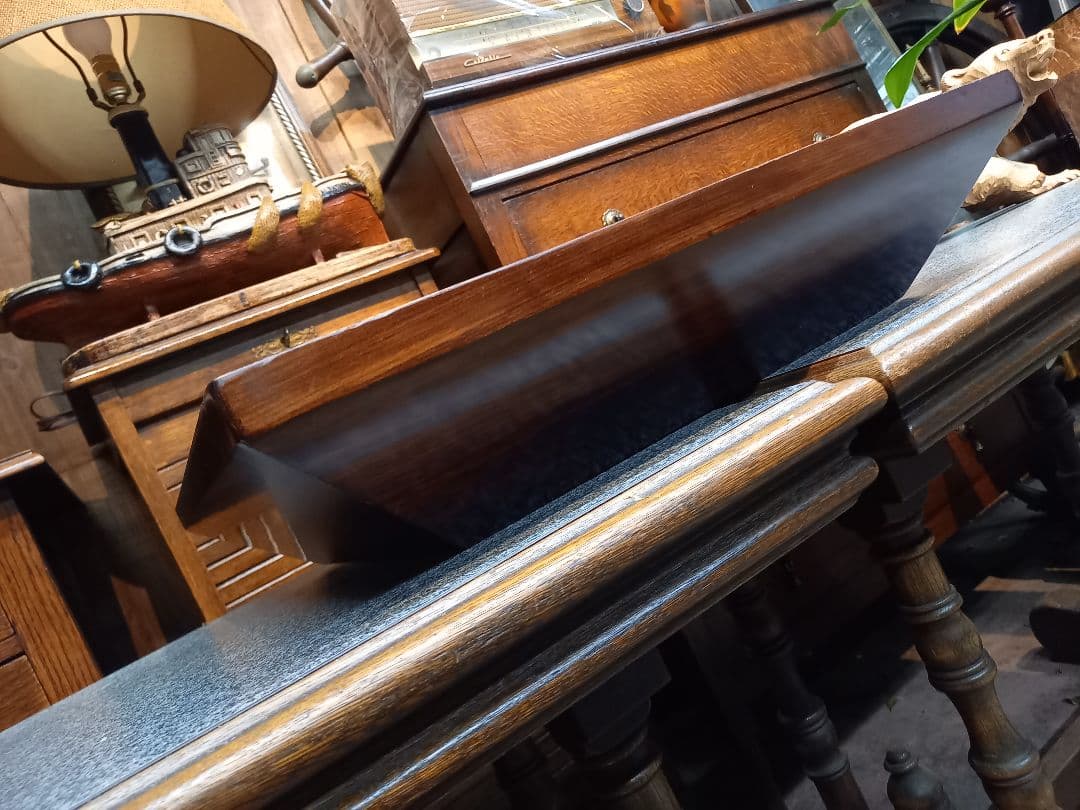 希少　和モダン　ショーケース　硝子　座卓　サイド　テーブル　民芸