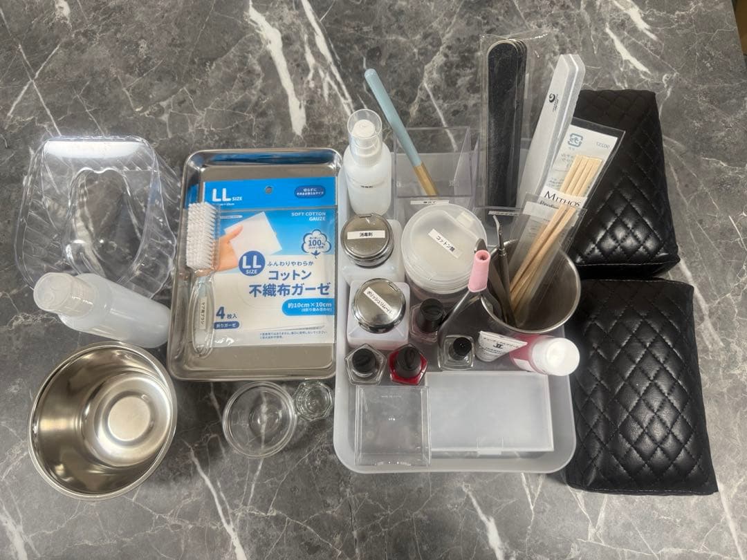 【朝ヨガ】ネイリスト検定3級 2級 ジェル検定初級セット