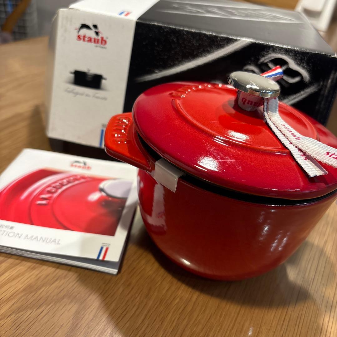 【新品】ストウブ ラ・ココット de GOHAN S チェリー 12cm