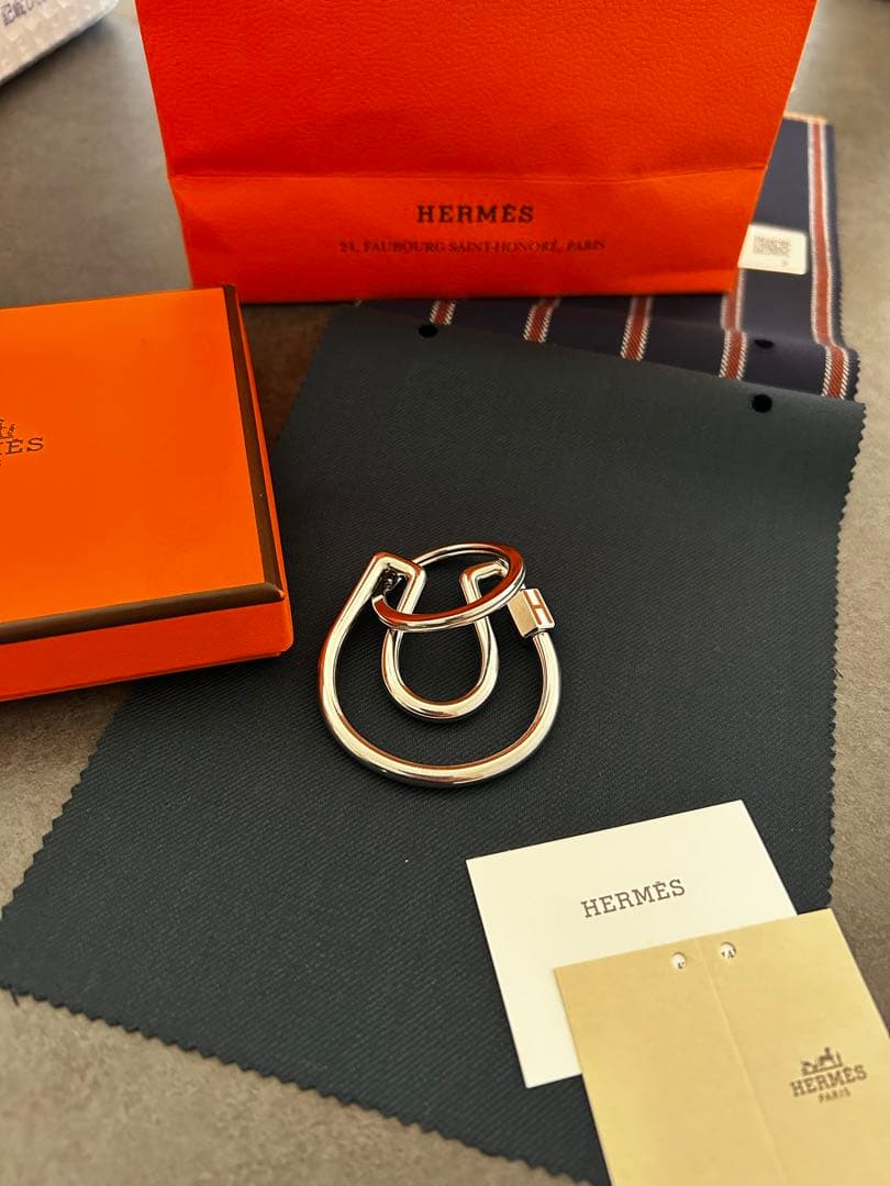 HERMES】正規品　フェール・ア・シュヴァル　キーリング　キーホルダー