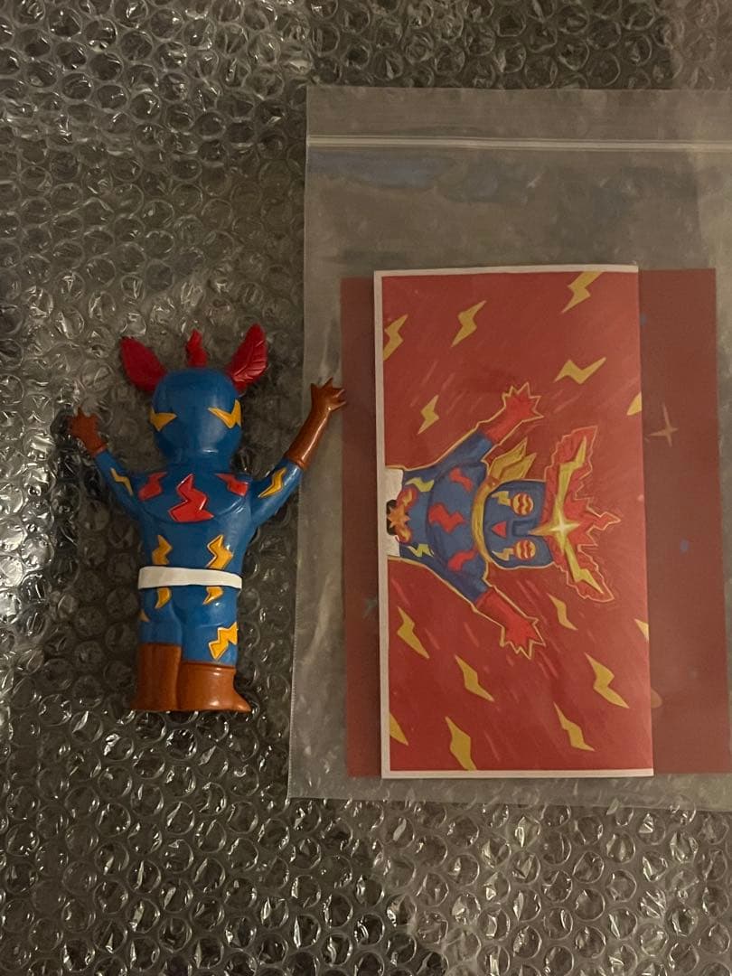 イナズマン　パチ　インディーズ　ソフビ　検)swimmydesignlab