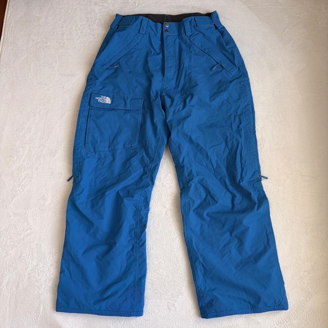 THE NORTH FACE メンズ スノーパンツ ナイロンパンツ ブルー L
