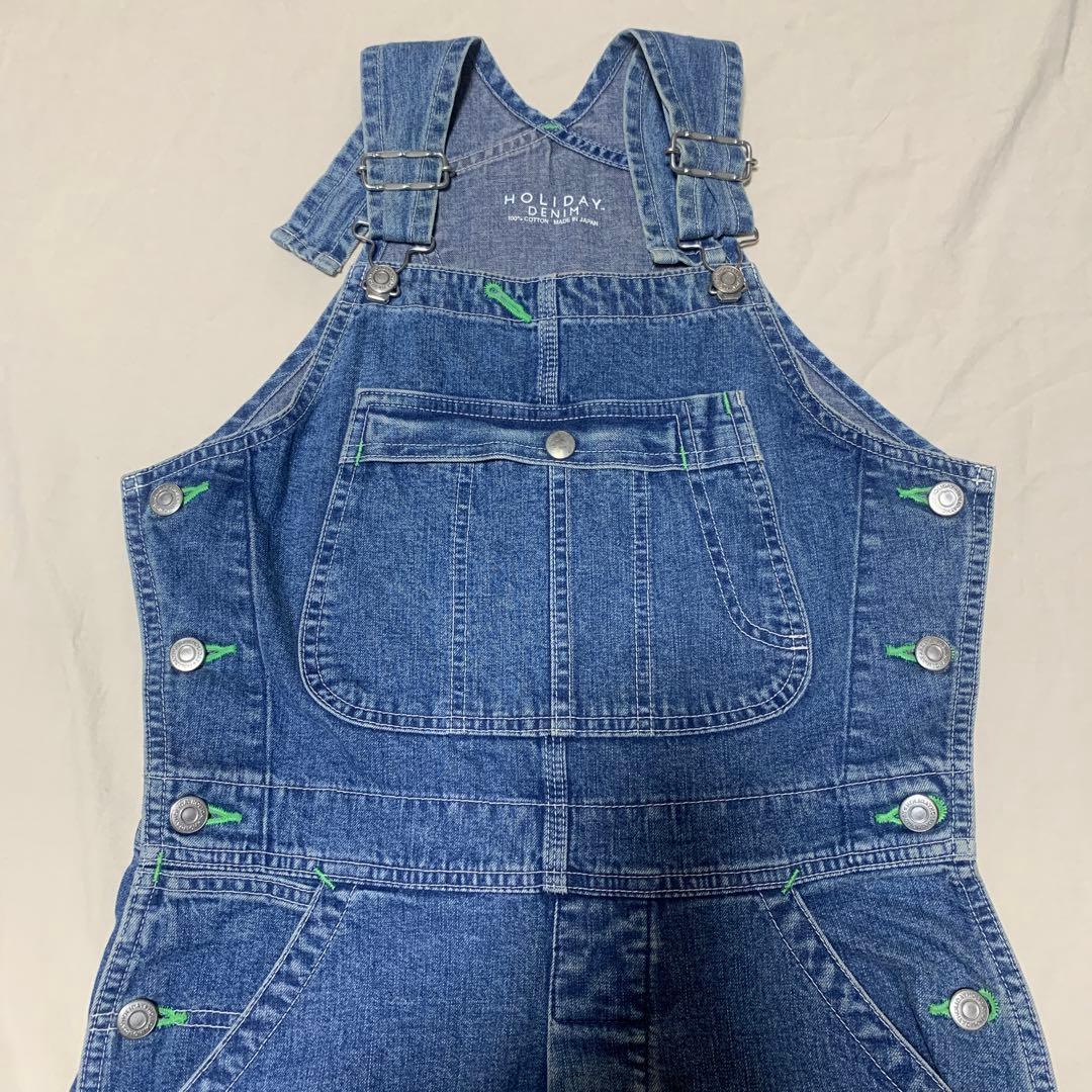 美品 HOLIDAY(ホリデイ) オーバーオール スリム 1/SH