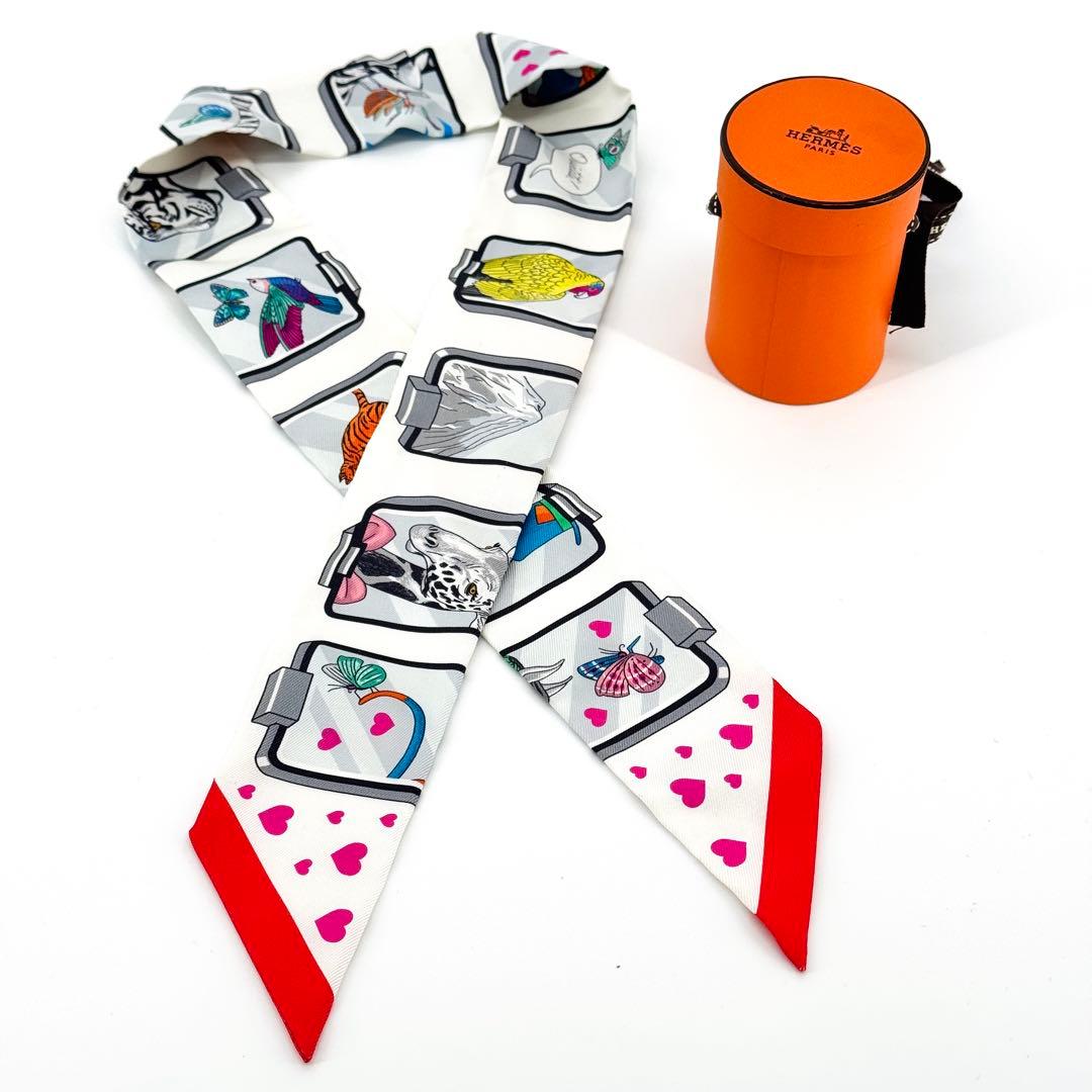 USED HERMES ツイリー 2023 エルメスストーリー スカーフ