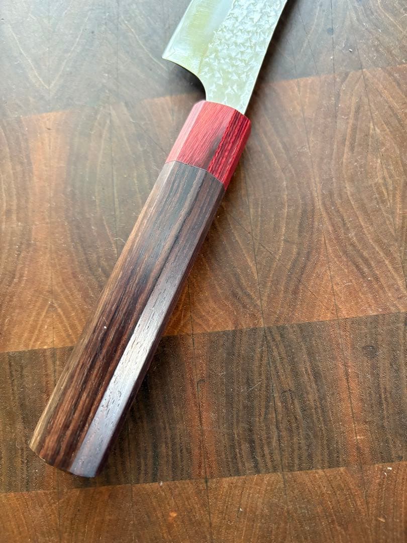 黒崎優　閃光　鋭　切付　筋引　包丁 270mm 紫檀　粉末ハイス