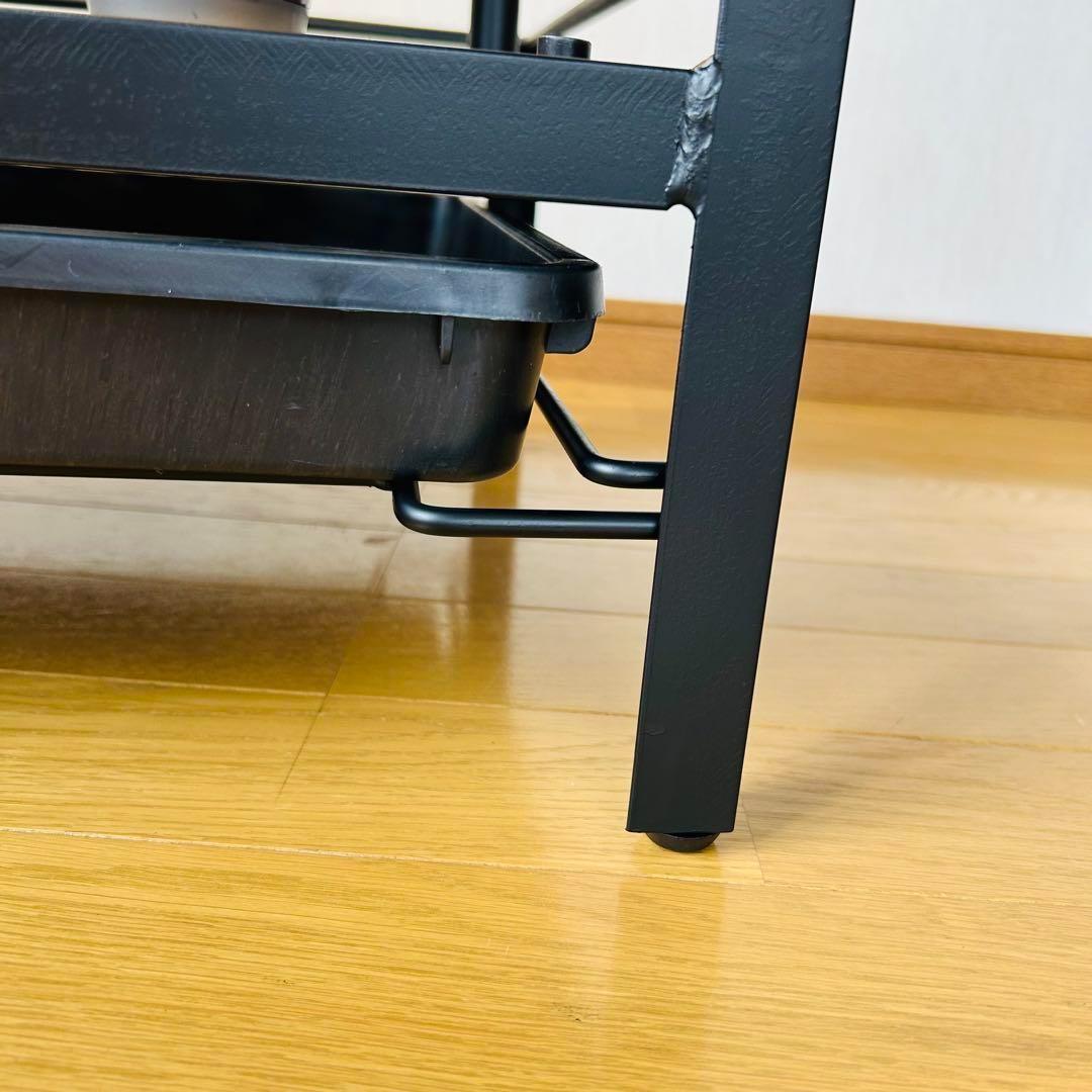 メッシュプランターラック　ダクトレール50cm 64cm x 40cm 受け皿