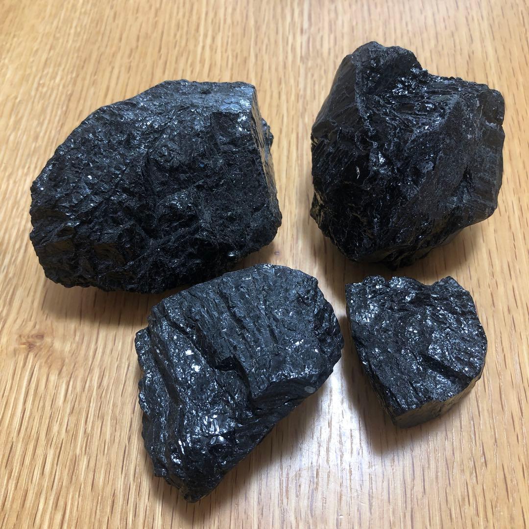 ✨艶々キラキラ✨ブラジル産ブラックトルマリン原石 約1.4kg 大粒含む