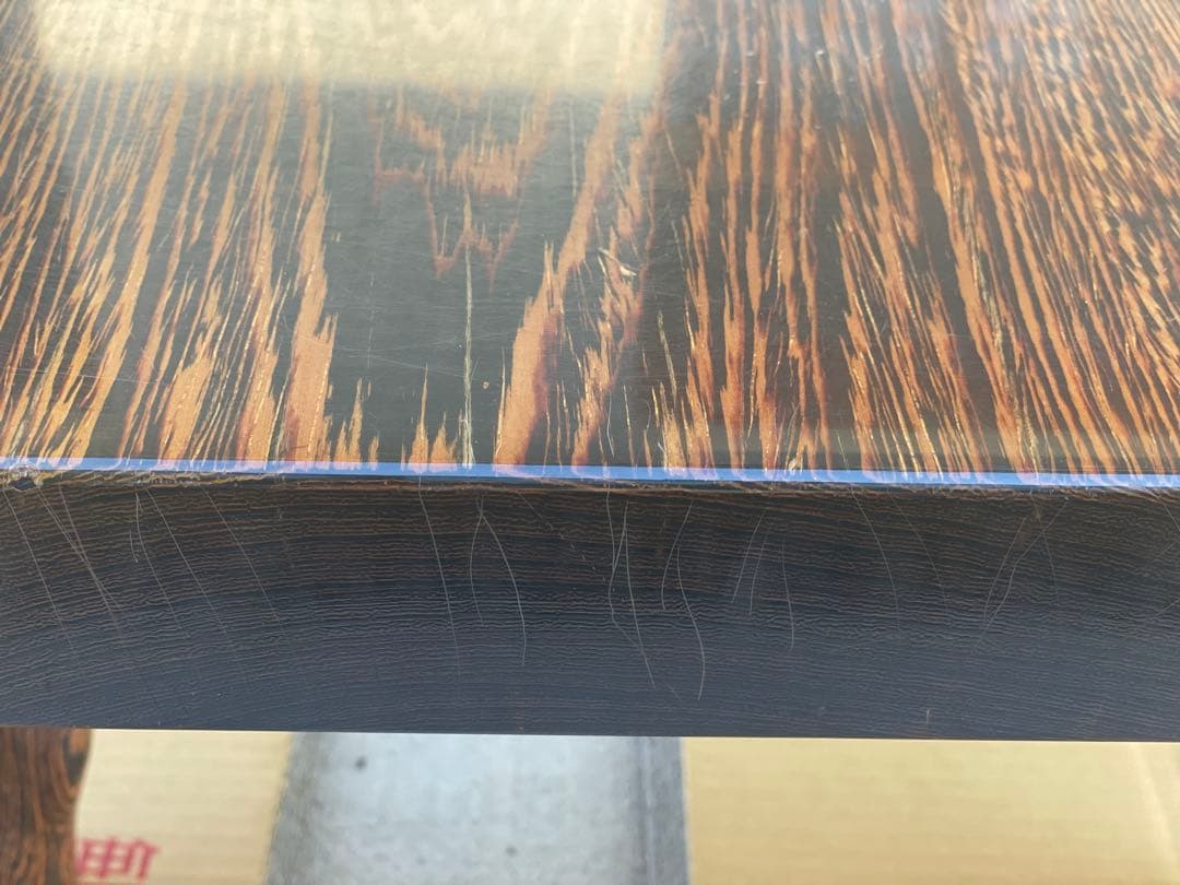 タガヤサン／鉄刀木 座卓 約150×75×30cm ローテーブル 机