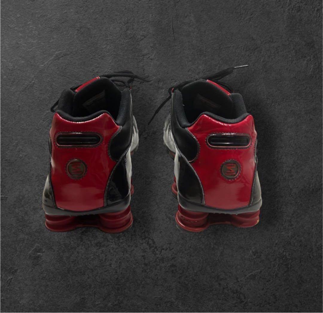 【希少】NIKE SHOX NZ Red×Black