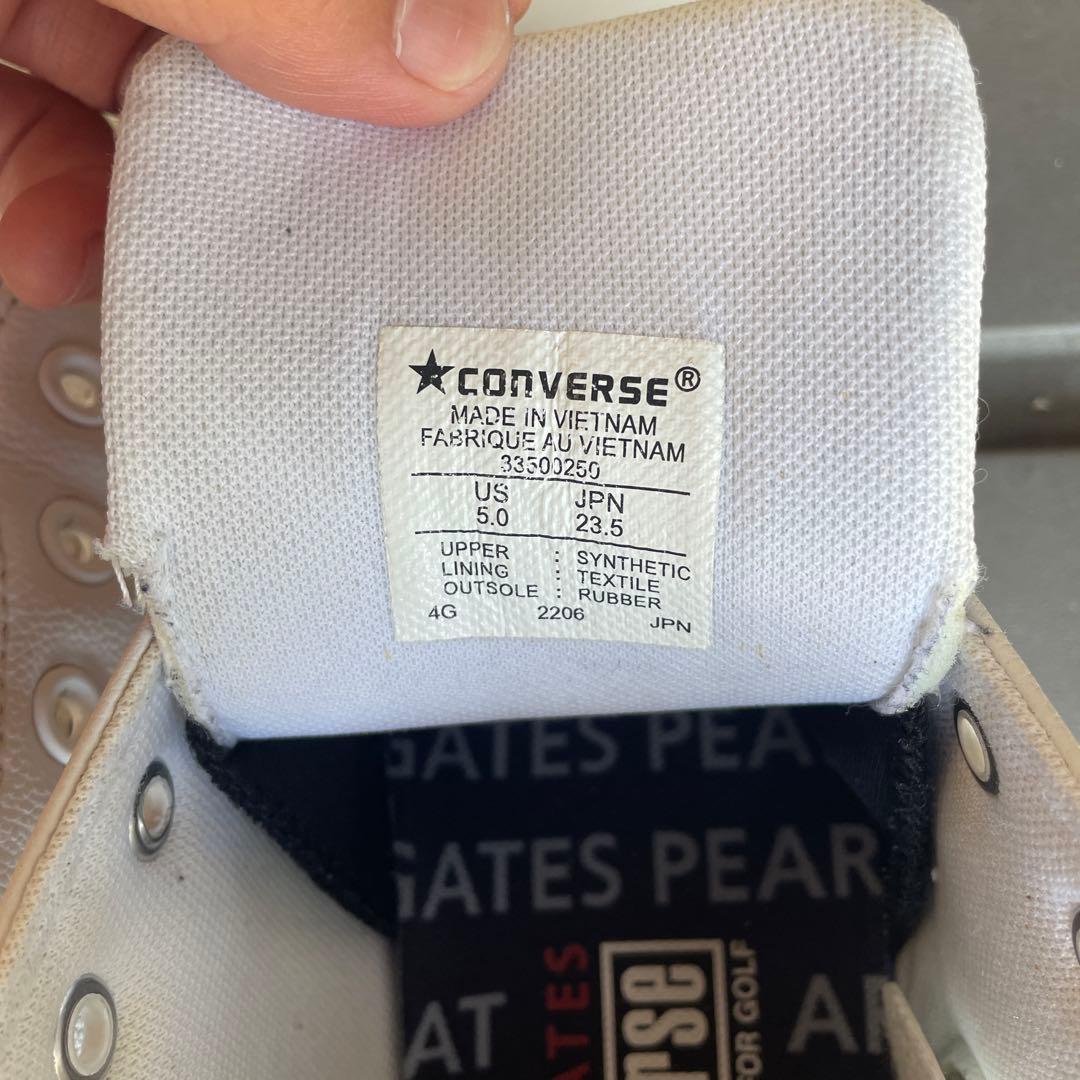 ゴルフシューズパーリーゲイツ&コンバース　23.5㎝