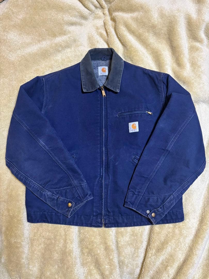 さ*僧様 スペシャル　90s carhartt デトロイトジャケット　ネイビー