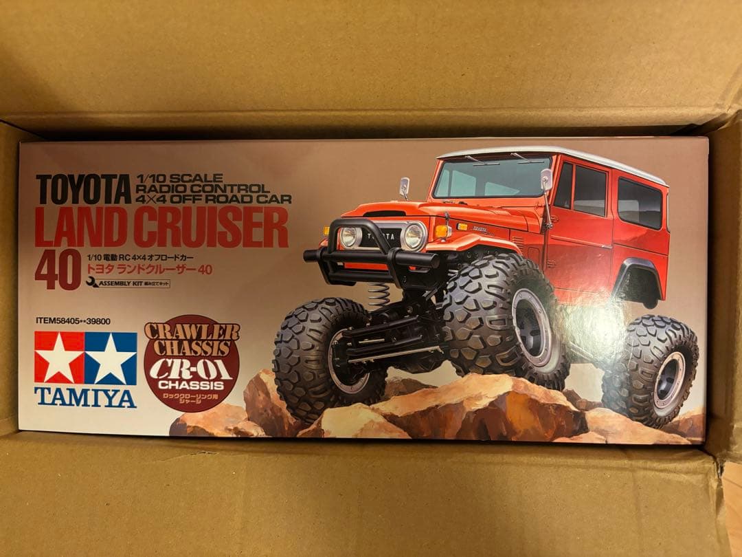 F*X様 【新品未開封！】タミヤ CR-01 トヨタ ランドクルーザー40！