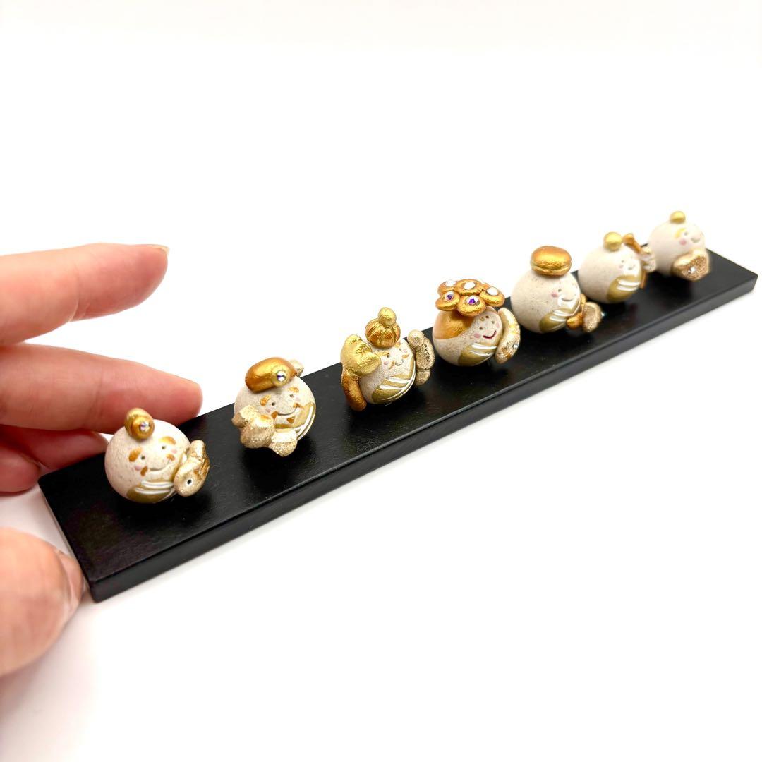 手作り　雛人形　二段飾り〜リバーシブルタイプ〜　七福神　helen様オーダー分