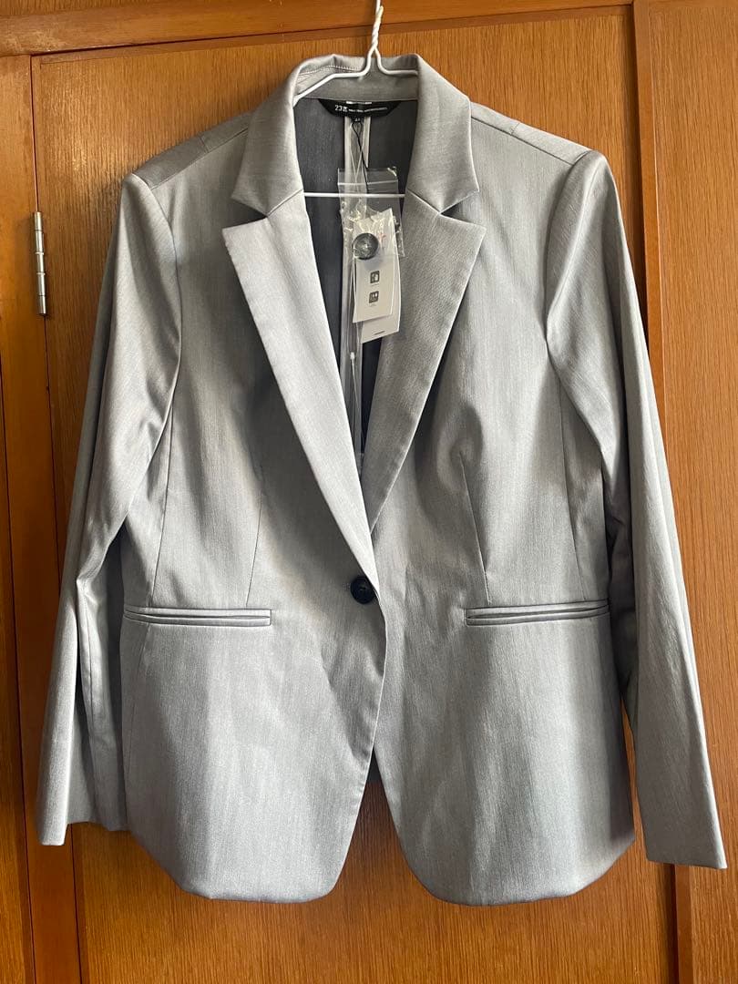 【23区】新品未使用　グレー ビジネススーツ パンツ