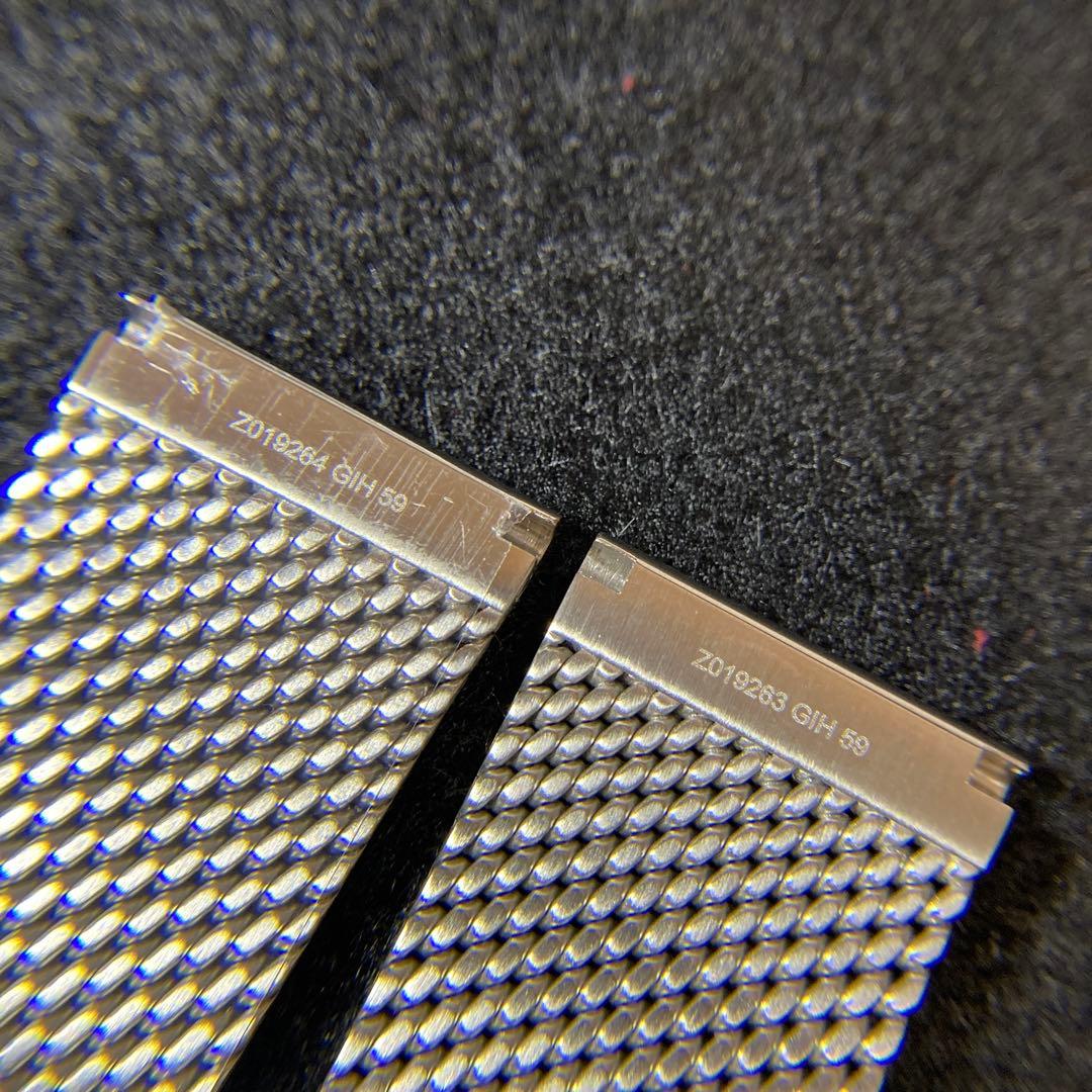 OMEGA オメガ 純正 ステンレス メッシュブレス 20mm ベルト ブレス